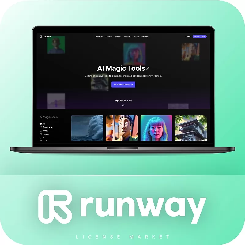 خرید اکانت RunwayML Premium