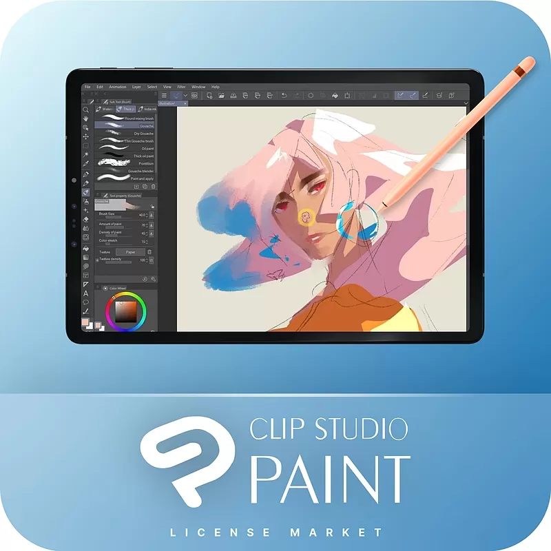 خرید اکانت CLIP STUDIO PAINT کلیپ استودیو پینت پرمیوم